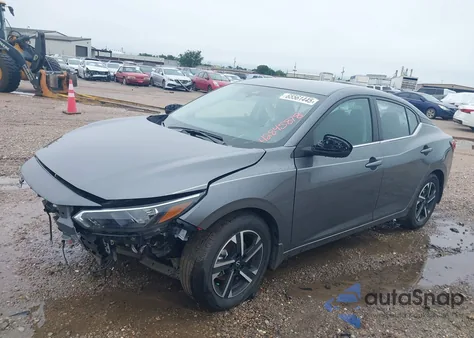 2025 Nissan Sentra Sv from USA, damaged, VIN 3N1AB8CV3SY253538